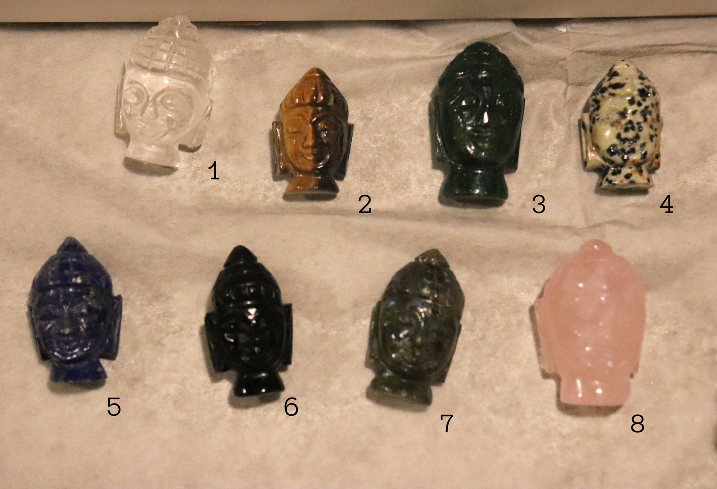 buddha heads